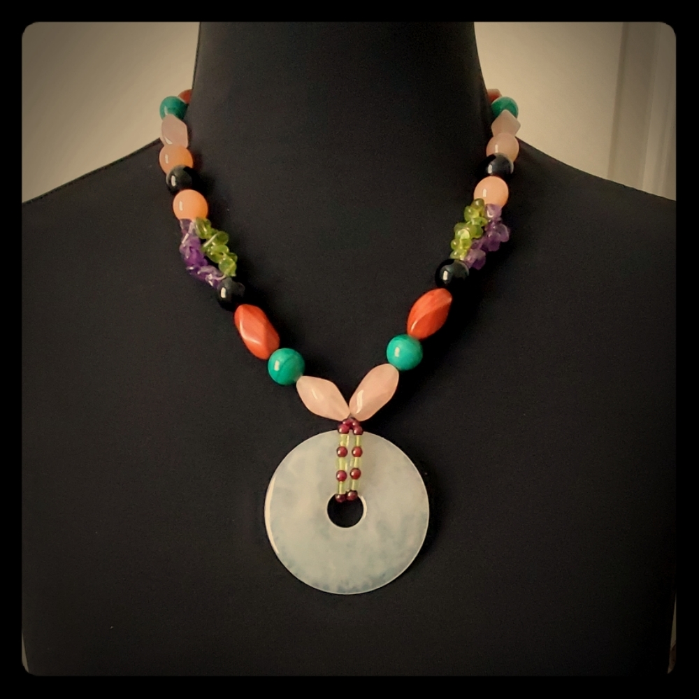 Multi Gemstone Necklace